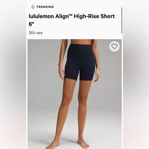 Lululemon Biker Shorts